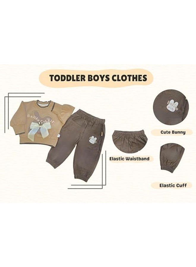 MINIIMODZ : MINII MODZ Cute Bunny Boys Set - Kids Partywear, Casual & Festival Dress for Boys - Image 4